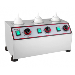 گەرمکەرەوەی سۆسی شیری شوکولاتەی سێ دەفر 300 وات REMTA