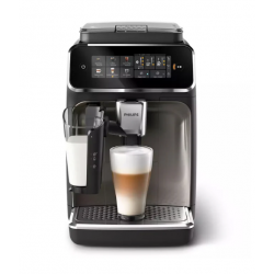 ئامێری قاوە ئۆتۆماتیکی لەگەڵ خەزنەی شیر بۆ دروستکردنی ٦ خواردنەوەی جیاواز لە فیلیپس Series 3300