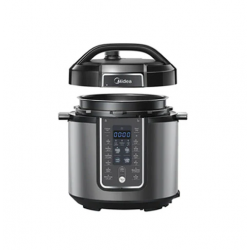 MPC-8002SBSS-NPR Midea Smart Pressure Cooker for Faster Cooking 8L