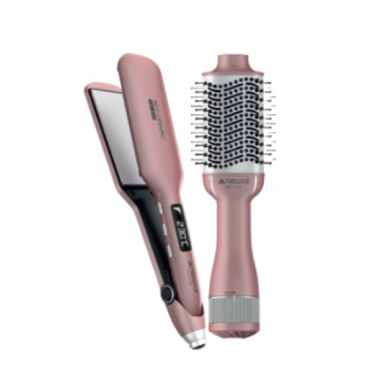 Hst-7265 Newal 2 in 1 Hair Styler and Straightener Quick elegance and lasting shine