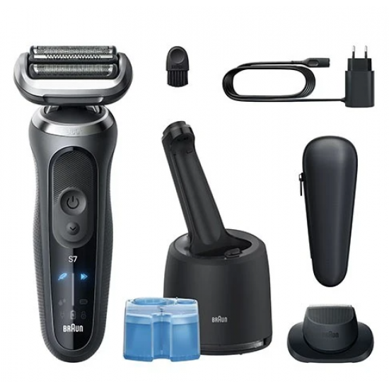 72-G7200cc ڕیش تاشی پیاوانی براون وردبینی و هێز و ستایل لە یەک ئامێردا