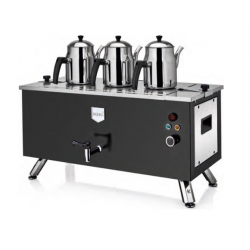 EP03L ئامێری چا دروستکەری کارەبایی بە ٣ دەفری چای، توانای ٣١ لیتری  لە ڕیمتا