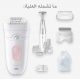 SE5-230 Braun body hair removal machine with multiple attachments