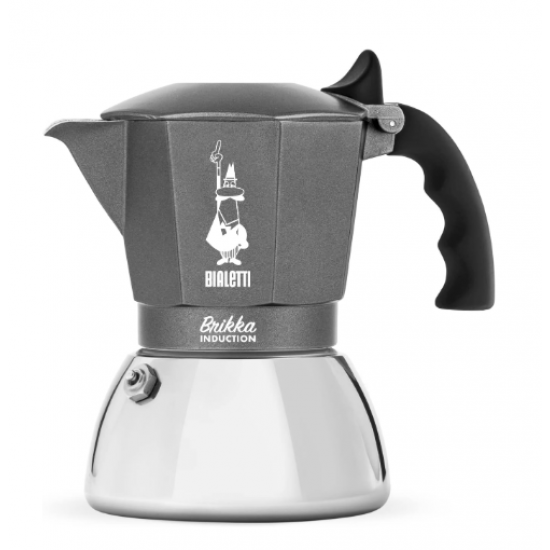0007317 Bialetti Moka pot for extracting perfect flavor, 4-cup capacity