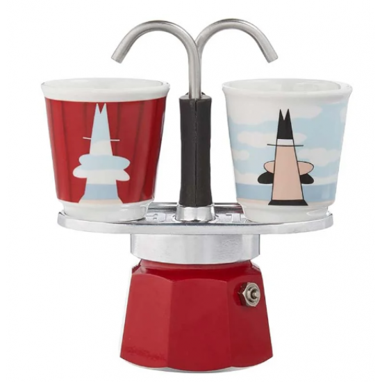 0001406/NP Bialetti Italian double mocha coffee maker