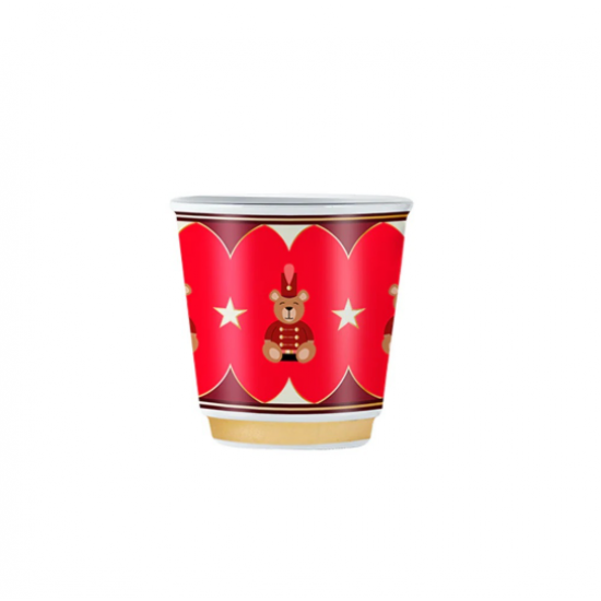 NMAGIC006 Bialetti Ceramic mug set with vibrant designs 90 ml