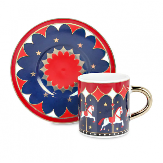 NMAGIC003 Bialetti Coffee cup set with rotating stand