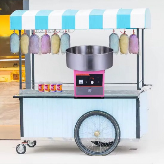 Professional cotton candy machine for shops and events
