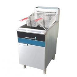 High-performance self-operating commercial deep fryer
