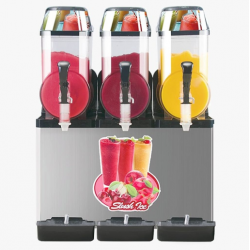 Electric iced drink and slushie maker 3*10 liter