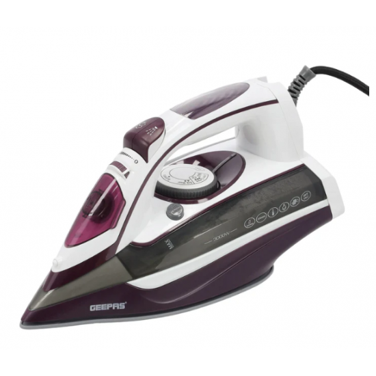 GSI24025 ئاسنێکی هەڵمی سیرامیک بە توانای بەرز کە بۆ لابردنی چرچ و لۆچی و هێڵە سەرسەختەکان بە ئاسانی لە جیپاس دیزاین کراوە