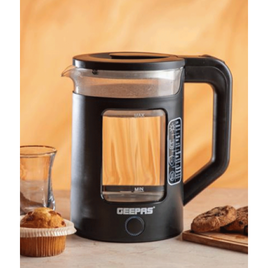 GK38049 کتری شووشەی دوو چین 1.7 ليتر لەلایەن جیپاسەوە