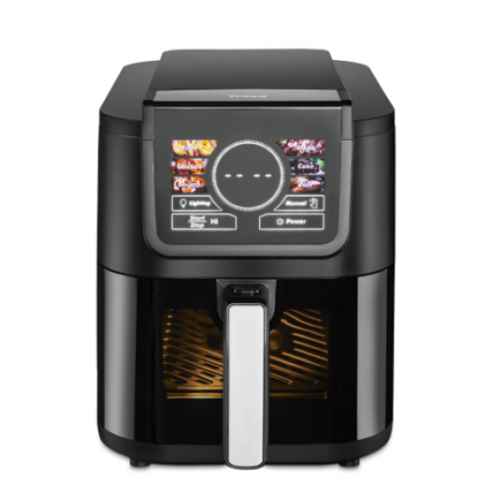 Hot Air Fryer "AI Fry Pro" فرێیەری هەوا توانای 5 لیتری لەگەڵ کاتی زیرەک و کۆنترۆڵی پلەی گەرمی خۆراک لە ترێسا