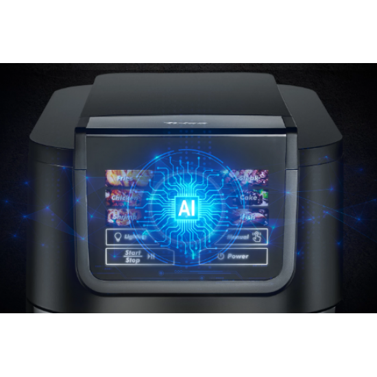 Hot Air Fryer "AI Fry Pro" فرێیەری هەوا توانای 5 لیتری لەگەڵ کاتی زیرەک و کۆنترۆڵی پلەی گەرمی خۆراک لە ترێسا