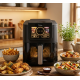 Hot Air Fryer "AI Fry Pro" فرێیەری هەوا توانای 5 لیتری لەگەڵ کاتی زیرەک و کۆنترۆڵی پلەی گەرمی خۆراک لە ترێسا