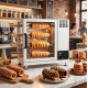 HEB-550 Chimney Cake Professional Oven - Gold Edition