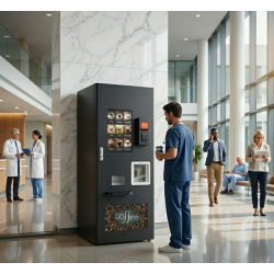 LE308E Professional vending machine without grinder with 16 different hot beverage options