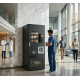 LE308E Professional vending machine without grinder with 16 different hot beverage options