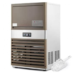 High-performance ice maker with a production capacity of 55 kg in 24 hours