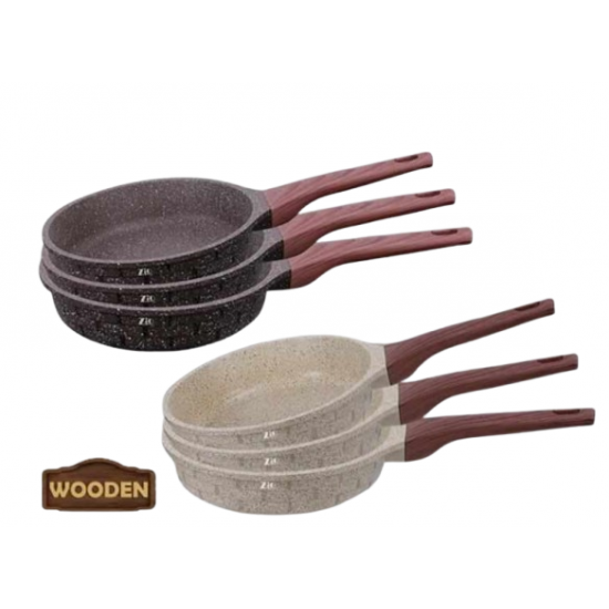 ZFS-8545\S28 ZIO Multi-Size Frying Pan Set ZFS-8545\S28 ZIO Multi-Size Frying Pan Set