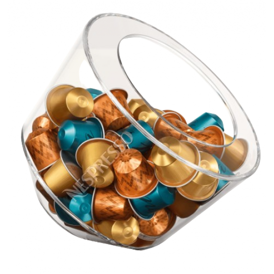 VIEW Bonbonnière Acrylic Glass Capsule Case Holds Up to 50 Capsules VIEW Bonbonnière Acrylic Glass Capsule Case Holds Up to 50 Capsules