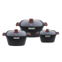 ZCS-8556 Zio aluminum cookware set in various sizes