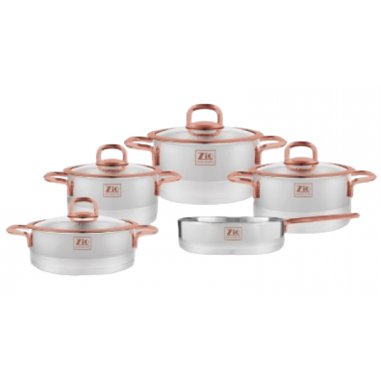 zcs-1390 Zio 5-Piece High-Quality Cookware Set