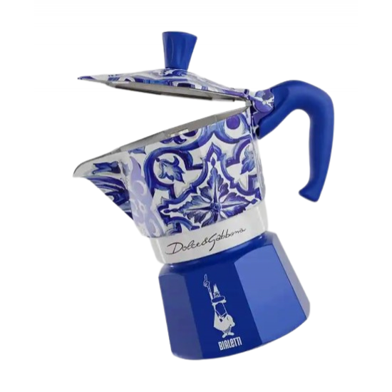 0005345 Bialetti Dolce & Gabbana Italian Mocha and Espresso Coffee Maker