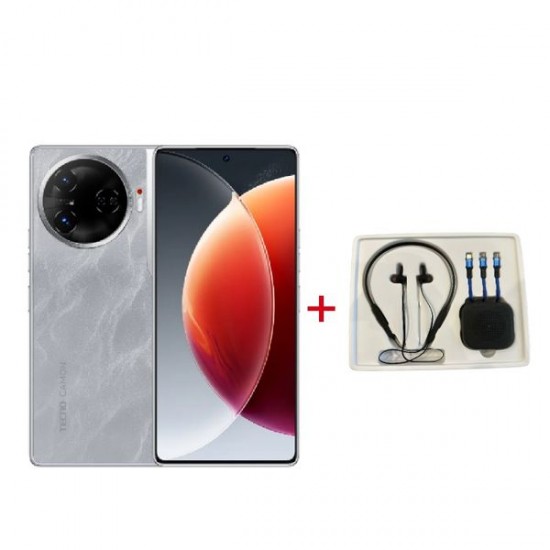 تكنو كامون 30 برو 5G - شريحتي اتصال - 256/12 جيجا بايت + سماعة أذن تكنو كامون 30 برو 5G - شريحتي اتصال - 256/12 جيجا بايت + سماعة أذن