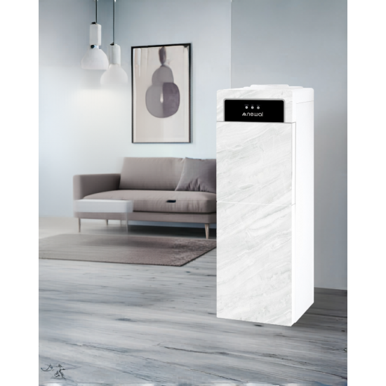 WTD-667 NEWAL  3-Tap Water Dispenser لەگەڵ VFD Display – 20L ساردکەرەوە و کۆمپرێسەری گەرم