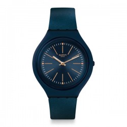 کاتژمێری سواتچ SVUN109 بۆ یەک ڕەگەز - شاشەی ئەنالۆگ، سلیکۆن باند - شین کاتژمێری سواتچ SVUN109 بۆ یەک ڕەگەز - شاشەی ئەنالۆگ، سلیکۆن باند - شین