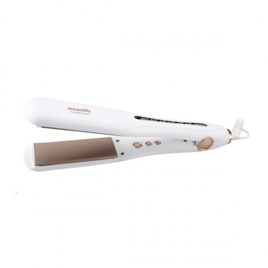 Moonlife MF816 - ڕاستکەرەوەی قژ - سپی Moonlife MF816 - ڕاستکەرەوەی قژ - سپی