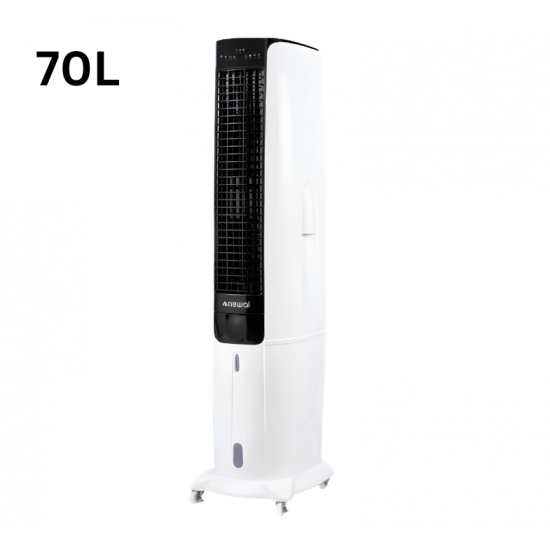 AIR-9604 NEWAL 70L Smart Vertical Air Cooler – شاشەی تاچ لەگەڵ ڕیمۆت و 5000 m3/h ڕێژەی لێشاوی