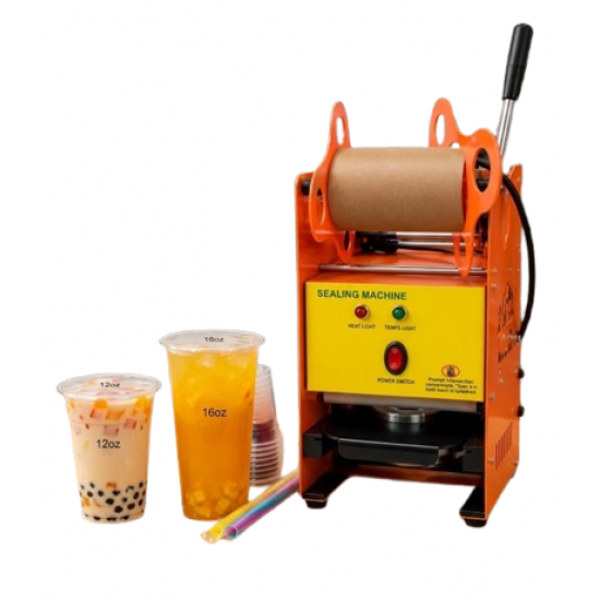 Professional manual heat-sealing machine for plastic-sealing cups Professional manual heat-sealing machine for plastic-sealing cups