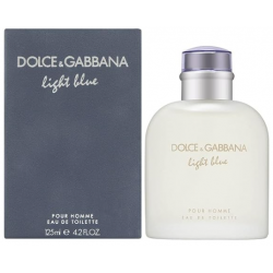 Dolce & Gabbana Light Blue de Toilette For Men 125ml Dolce & Gabbana Light Blue de Toilette For Men 125ml