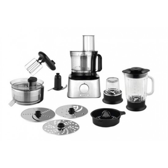 FDM307SS Kenwood Food Processor with 10 tools 800 Watts FDM307SS Kenwood Food Processor with 10 tools 800 Watts