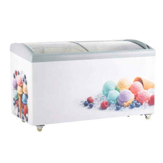 FRZ-559 NEWAL - 18 Cu.ft Ice Cream Display Freezer Glass Sliding Top – Tropical Compressor Fast Freezing FRZ-559 NEWAL - 18 Cu.ft Ice Cream Display Freezer Glass Sliding Top – Tropical Compressor Fast Freezing