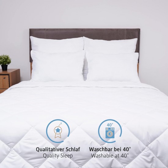 Solid Pillow 40*80 cm Memory foam 2 pieces by Komfortec Solid Pillow 40*80 cm Memory foam 2 pieces by Komfortec