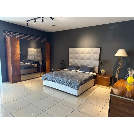 A double bedroom with a sophisticated and beautiful design A double bedroom with a sophisticated and beautiful design