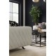 Modern living room set with a beige velvet upholstered chair and a 3-piece sofa Modern living room set with a beige velvet upholstered chair and a 3-piece sofa