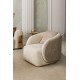 Modern living room set: a beige velvet upholstered chair and a sofa 3 pieces Modern living room set: a beige velvet upholstered chair and a sofa 3 pieces