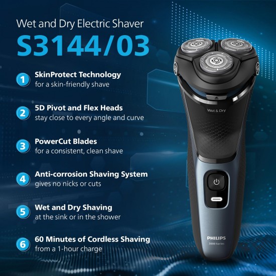 ڕیشتاشی فیلیپس S3144 ڕیشتاشی فیلیپس S3144
