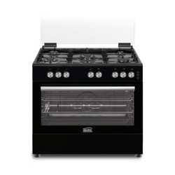 F9502SGWB-FFD 2W+TF MT Simfer Turbo Fan Gas Cooker 5 Burners 90*60 cm F9502SGWB-FFD 2W+TF MT Simfer Turbo Fan Gas Cooker 5 Burners 90*60 cm