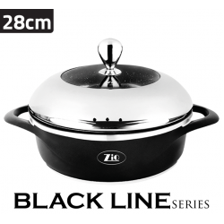 ZLC-8002\T28 Newal  Black Line Low Casserole 28 cm