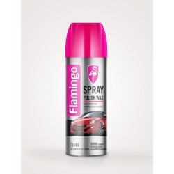 Flamingo Polishing Spray removes oil stains and dirt from the car Flamingo Polishing Spray removes oil stains and dirt from the car