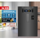 34 cu. ft. ساردکەرەوەی تەنیشت یەک – بێ بەستەڵەک – ئینڤێرتەری گەرم – شاشەی دیجیتاڵی – دابەشکەری ئاو – RFG-9679 – NEWAL