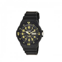Casio Watch MRW-200H-9BVDF For Men - Analogl Display, Resin Band - Black Casio Watch MRW-200H-9BVDF For Men - Analogl Display, Resin Band - Black