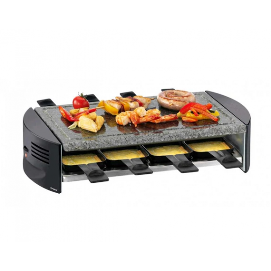 Raclette "Raclettino 8" Trisa with 8 Pans and Accessories Raclette "Raclettino 8" Trisa with 8 Pans and Accessories