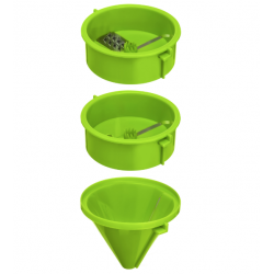 SSV 330WH 3-Piece Vegetable Chopper 100W  From Sencor SSV 330WH 3-Piece Vegetable Chopper 100W  From Sencor
