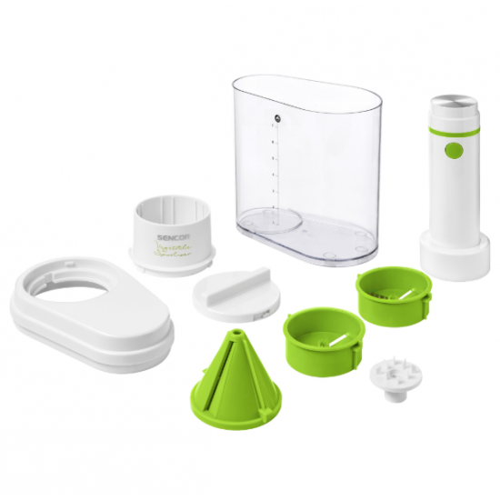 SSV 330WH 3-Piece Vegetable Chopper 100W From Sencor SSV 330WH 3-Piece Vegetable Chopper 100W From Sencor